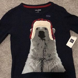 Baby Gap polar bear sweater